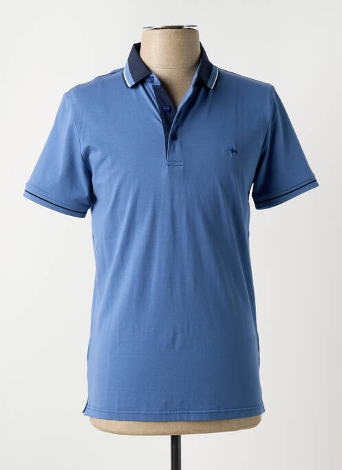 Polo bleu 2GALGOS pour homme
