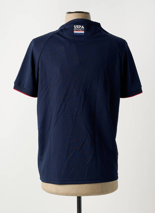T-shirt bleu U.S. POLO ASSN pour homme