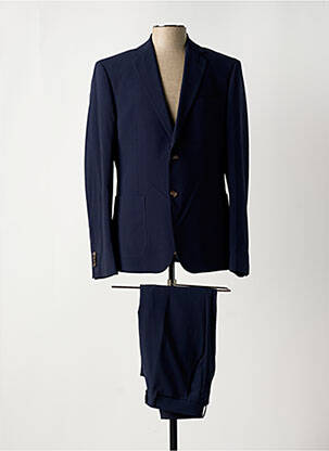 Costume de ville manches longues bleu YES.ZEE homme