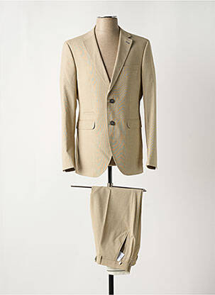 Costume de ville manches longues beige WHITE BROS. homme
