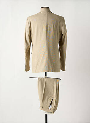 Costume de ville manches longues beige WHITE BROS. homme