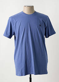 T-shirt coupe cintrée manches courtes bleu U.S. POLO ASSN homme