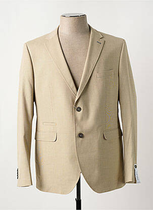 Blazer finition intérieure doublée beige WHITE BROS. homme