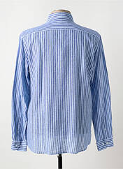 Chemise manches longues bleu CROCQUER pour homme seconde vue