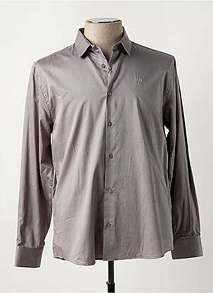 Chemise manches longues gris 1969 pour homme
