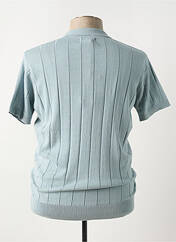 Polo bleu YES.ZEE pour homme seconde vue