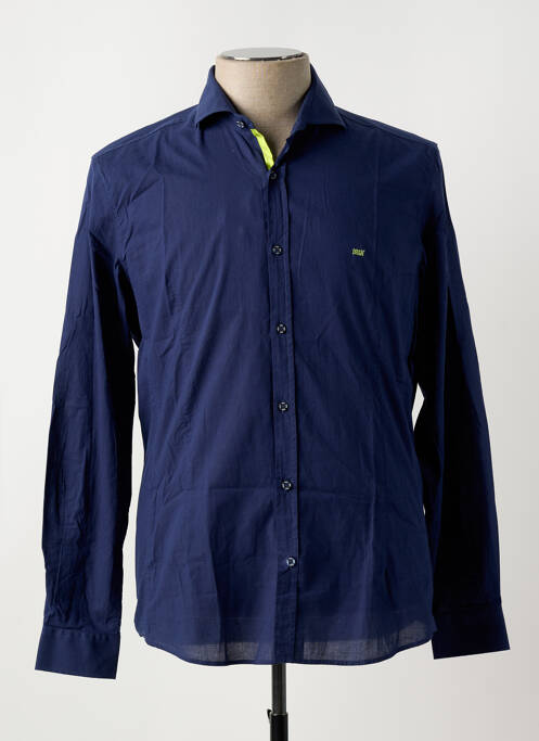 Chemise manches longues bleu DO REGO & NOVOA pour homme
