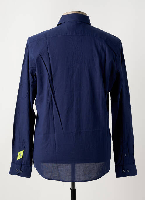 Chemise manches longues bleu DO REGO & NOVOA pour homme