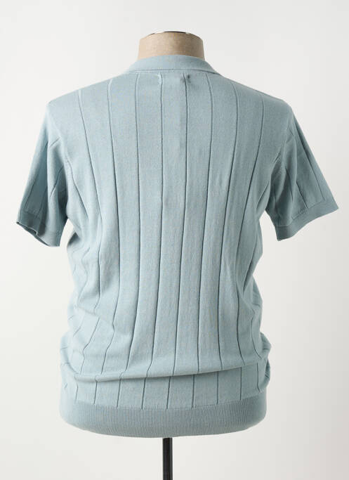 Polo bleu YES.ZEE homme