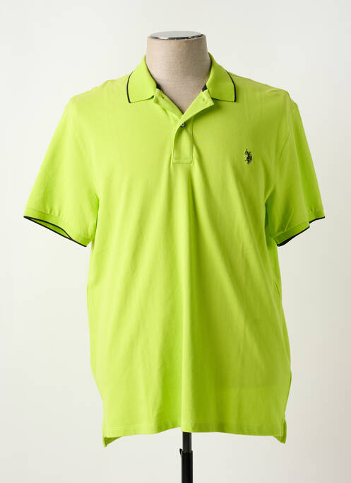 Polo vert U.S. POLO ASSN pour homme