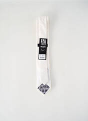 Cravate blanc REAL GUYS pour homme seconde vue