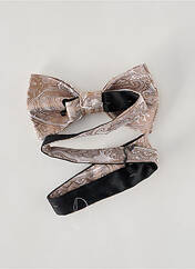 Noeud papillon beige REAL GUYS pour homme seconde vue