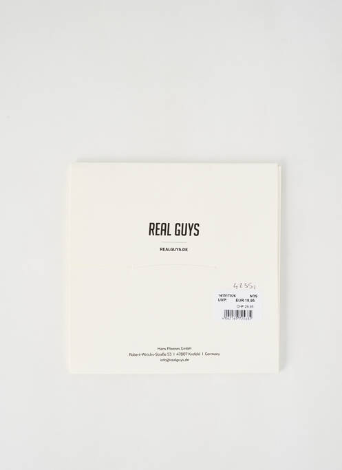 Foulard beige REAL GUYS pour homme