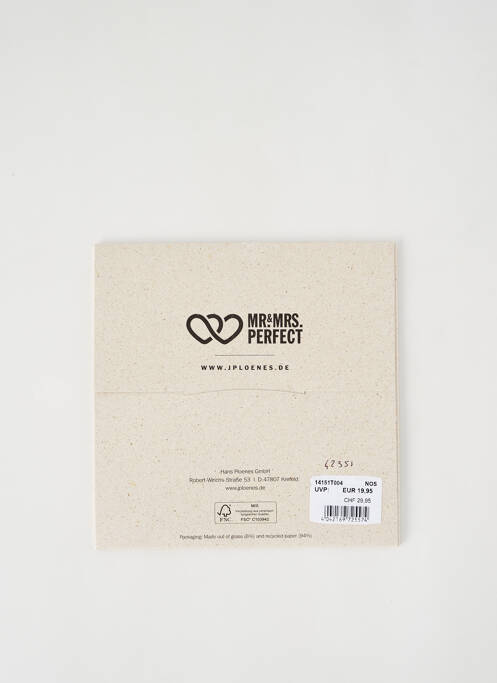 Foulard gris MR&MRS PERFECT pour homme