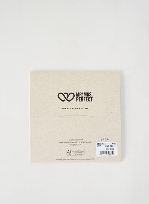 Foulard marron MR&MRS PERFECT pour homme