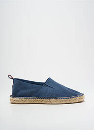 Espadrilles nubuck bout rond bleu COCKTAIL homme