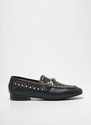 Mocassins matière lisse talon plat jusqu'à 3cm noir MJUS femme