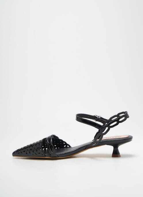 Sandales/Nu pieds noir VIVIEN LEE pour femme