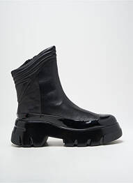 Bottines/boots matière lisse talon de 4 à 6cm noir JEANNOT femme