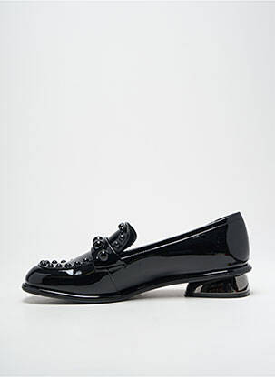 Mocassins matière lisse talon plat jusqu'à 3cm noir JEANNOT femme