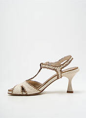 Sandales/Nu pieds beige PONS QUINTANA pour femme seconde vue