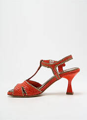 Sandales/Nu pieds orange PONS QUINTANA pour femme seconde vue