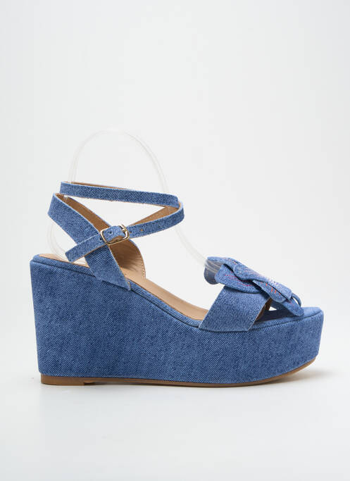 Sandales/Nu pieds bleu FIORINA pour femme
