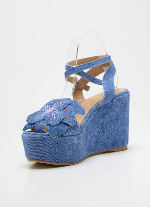 Sandales/Nu pieds bleu FIORINA pour femme