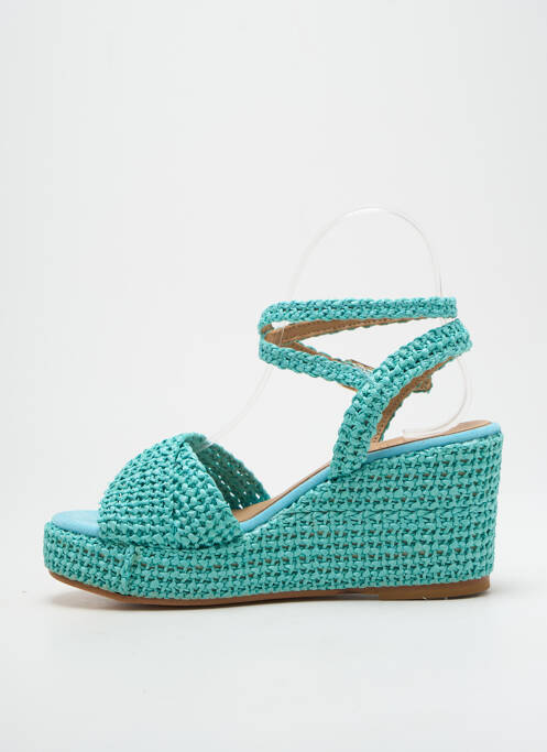 Sandales/Nu pieds bleu FIORINA pour femme