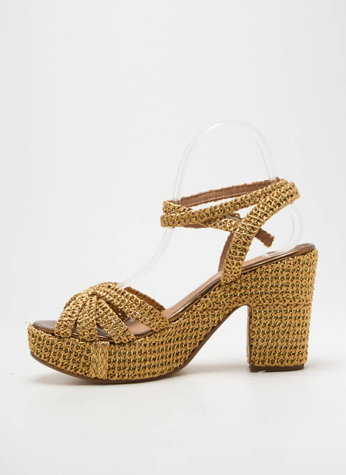 Sandales/Nu pieds or FIORINA pour femme