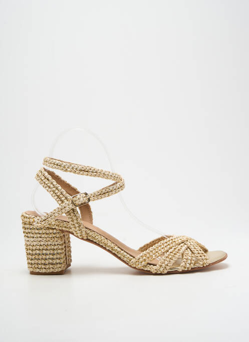 Sandales/Nu pieds or FIORINA pour femme