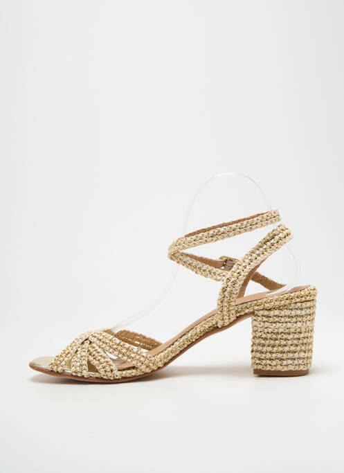 Sandales/Nu pieds or FIORINA pour femme