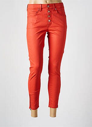 Pantalon 7/8 poches orange SALSA femme