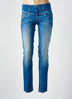 Jeans coupe slim stretch taille normale bleu SALSA femme
