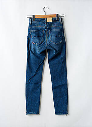 Jeans coupe slim stretch taille haute bleu SALSA femme