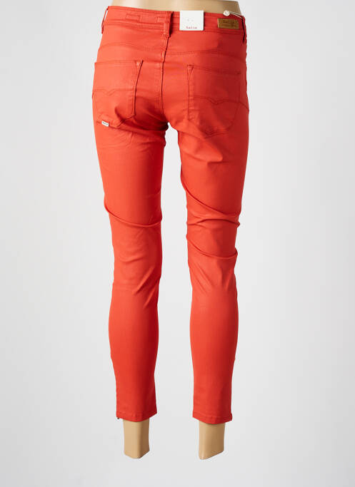 Pantalon 7/8 orange SALSA pour femme