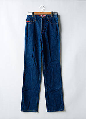 Jeans coupe droite fermeture zippée sous rabat boutonné taille normale bleu LEE COOPER homme