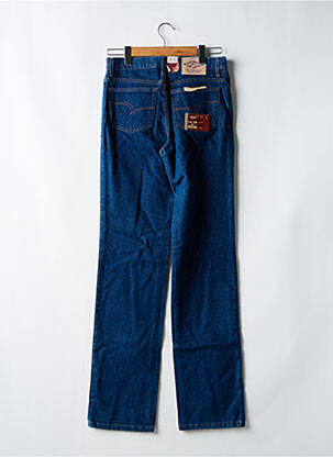 Jeans coupe droite fermeture zippée sous rabat boutonné taille normale bleu LEE COOPER homme