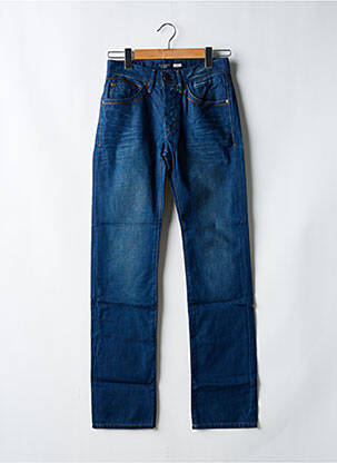 Jeans coupe droite fermeture boutonnée sur le devant taille normale bleu TIFFOSI homme