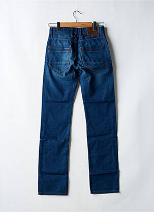 Jeans coupe droite fermeture boutonnée sur le devant taille normale bleu TIFFOSI homme