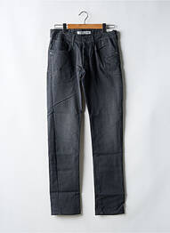 Jeans coupe slim fermeture boutonnée sur le devant taille normale gris TIFFOSI homme