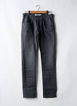 Jeans coupe slim fermeture boutonnée sur le devant taille normale gris TIFFOSI homme