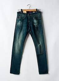 Jeans skinny fermeture boutonnée sur le devant taille normale bleu SALSA homme