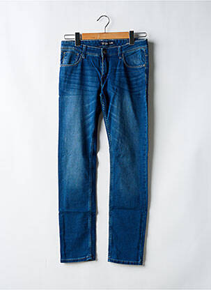 Jeans coupe slim stretch taille ajustable bleu TIFFOSI garçon