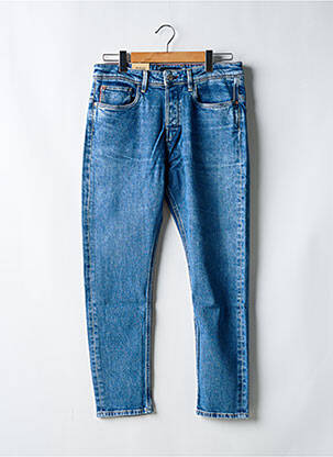 Jeans coupe slim fermeture boutonnée sur le devant taille normale bleu SALSA homme