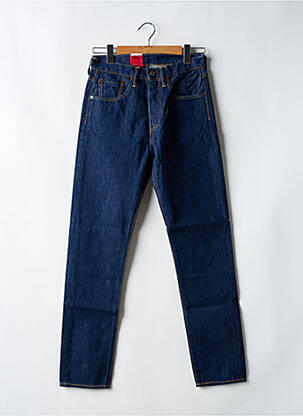 Jeans coupe droite fermeture boutonnée sur le devant taille normale bleu LEVI'S homme