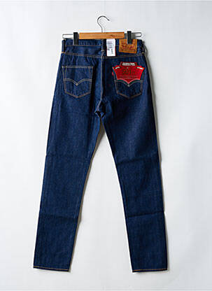 Jeans coupe droite fermeture boutonnée sur le devant taille normale bleu LEVI'S homme