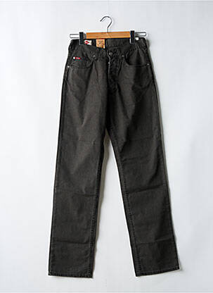 Pantalon droit tissage popeline taille normale noir LEE COOPER homme