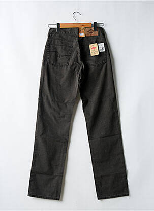 Pantalon droit tissage popeline taille normale noir LEE COOPER homme