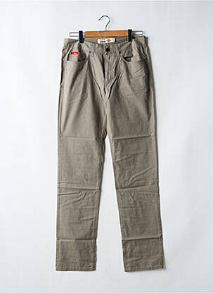 Pantalon droit tissage popeline taille normale gris LEE COOPER homme